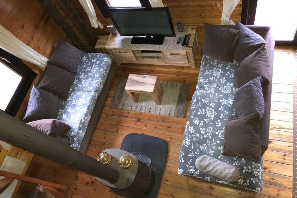 Chalet cosy et chaleureux à Wéris près de Durbuy Villa Exterior foto